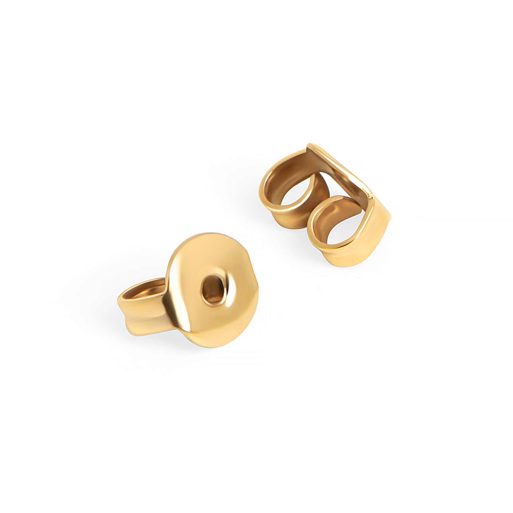 Gold backing