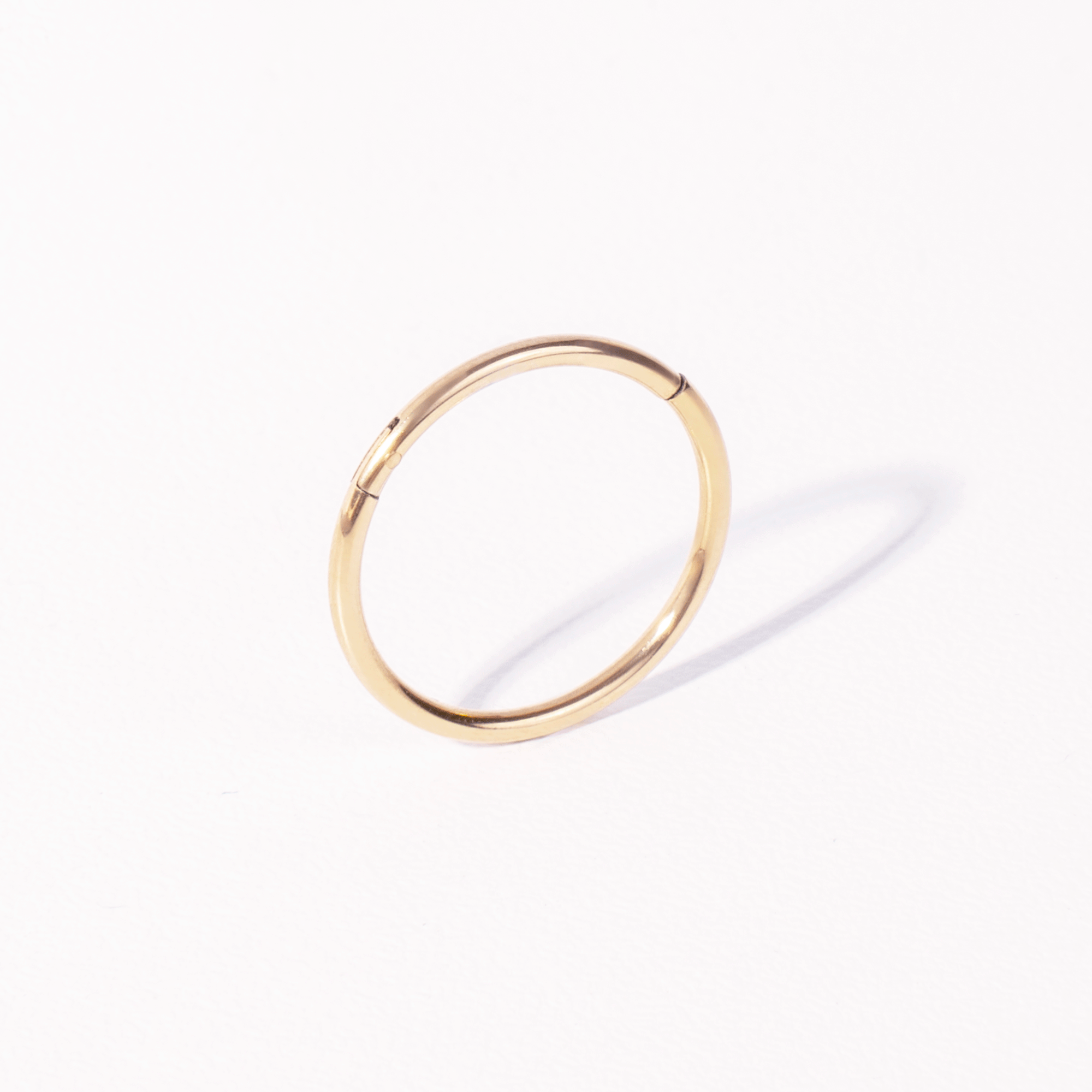 Svelto Infinite Hoop Earrings - 10 mm