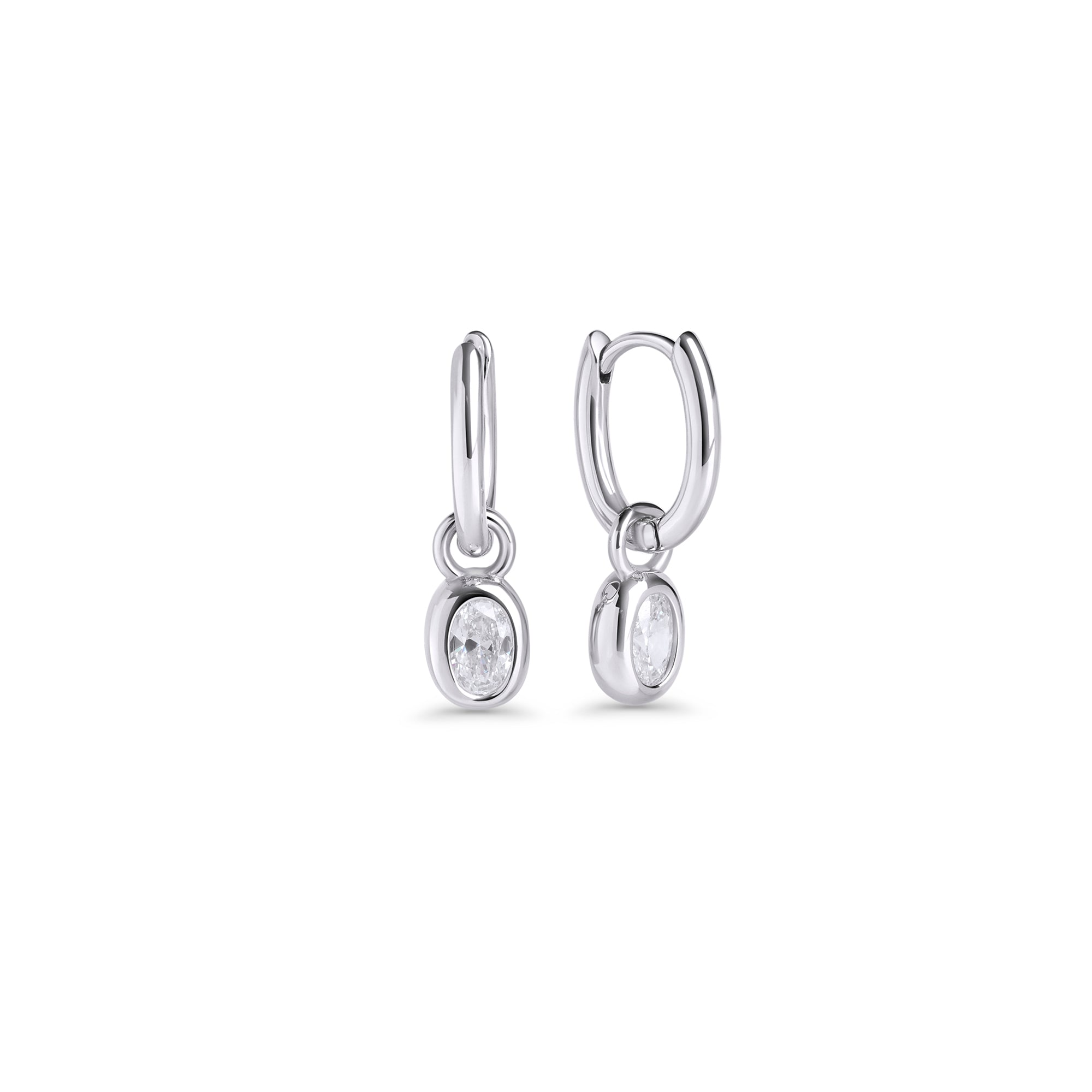 Clemence Huggie Earrings