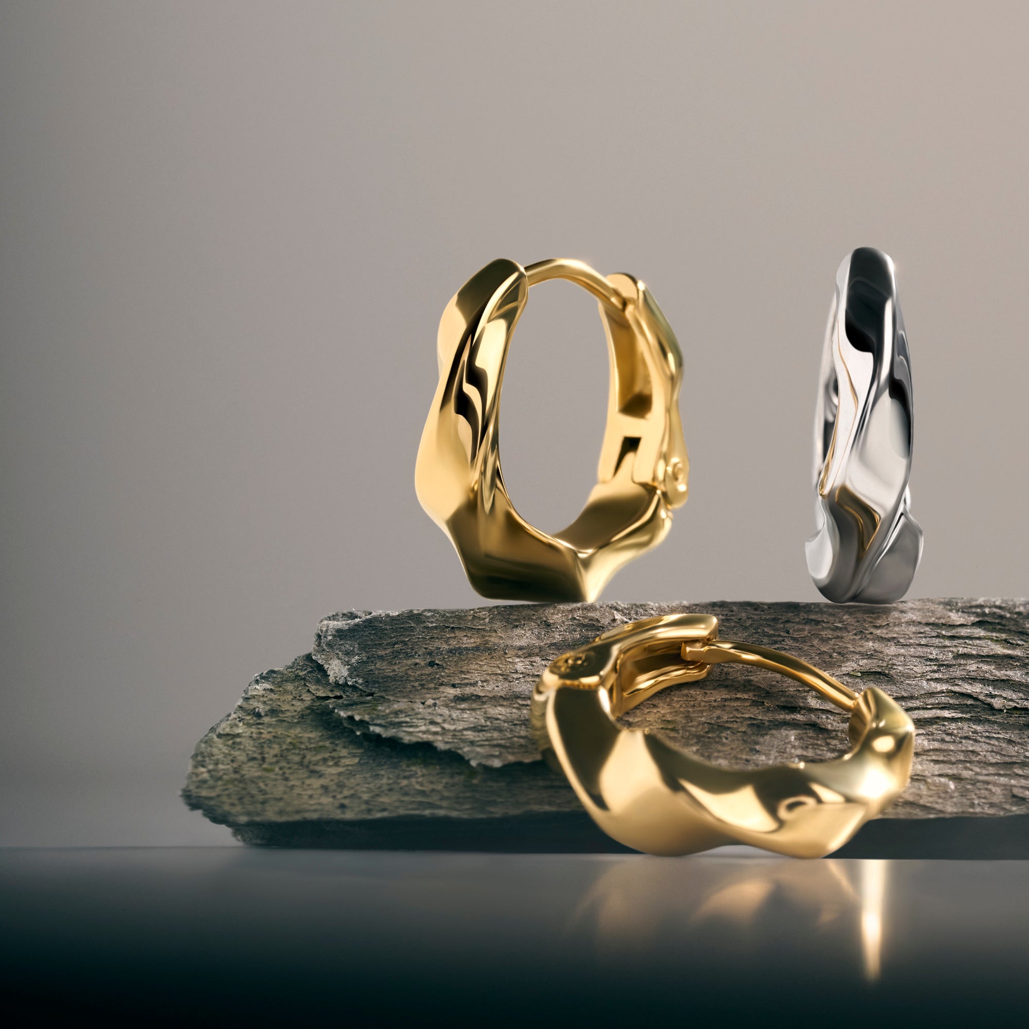 Aubery Huggie Earrings