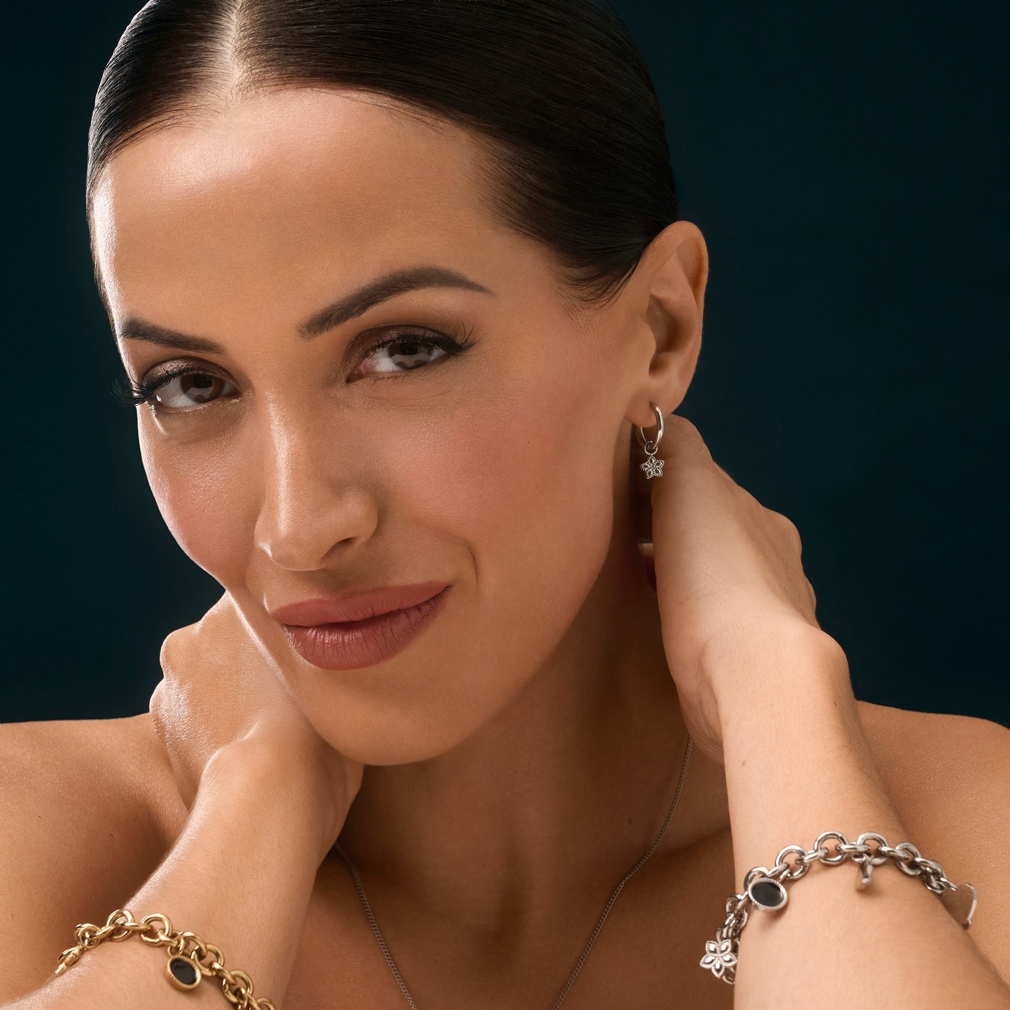 Melina Huggie Earrings