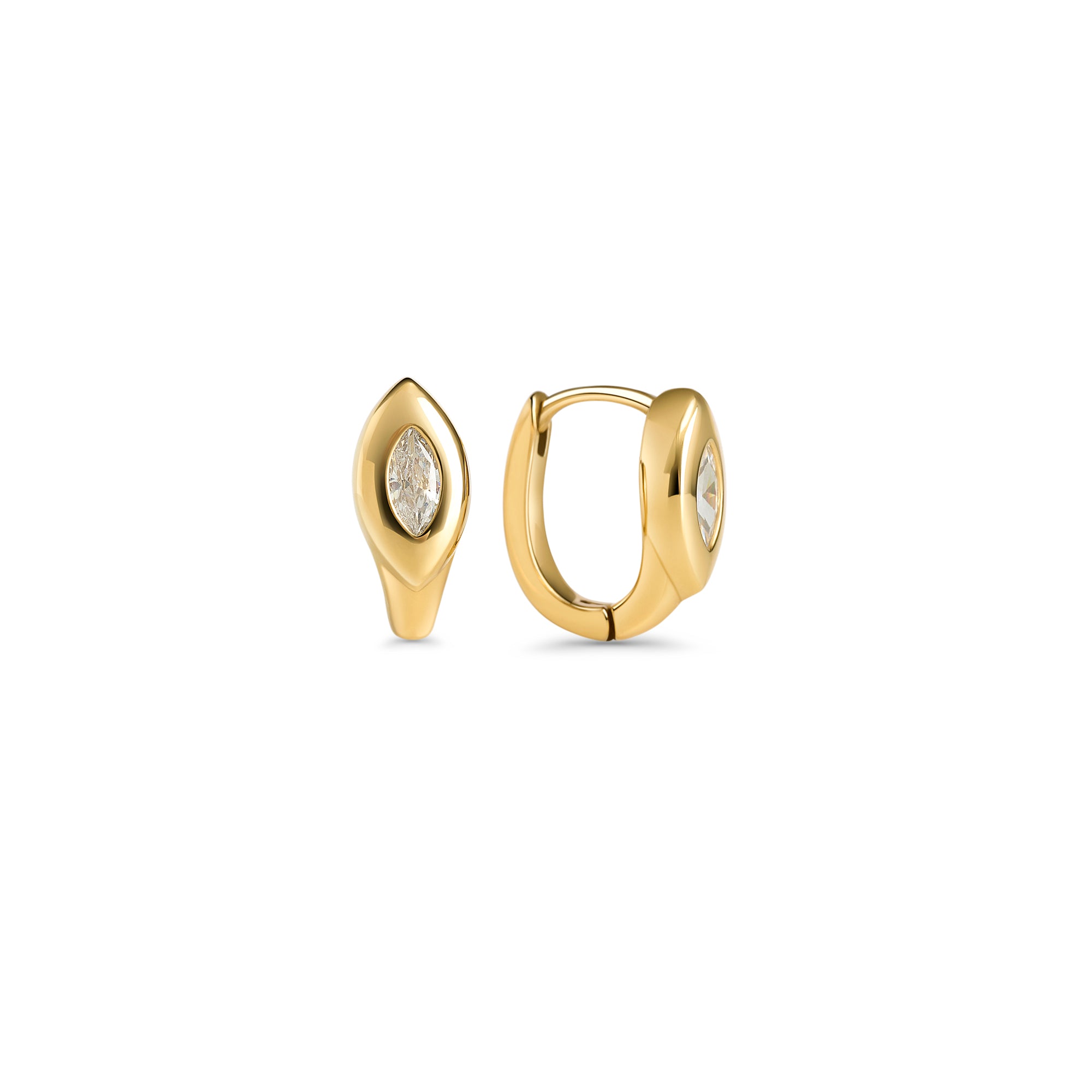 Mineris Huggie Earrings